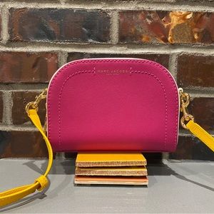 MARC JACOBS playback pink crossbody bag